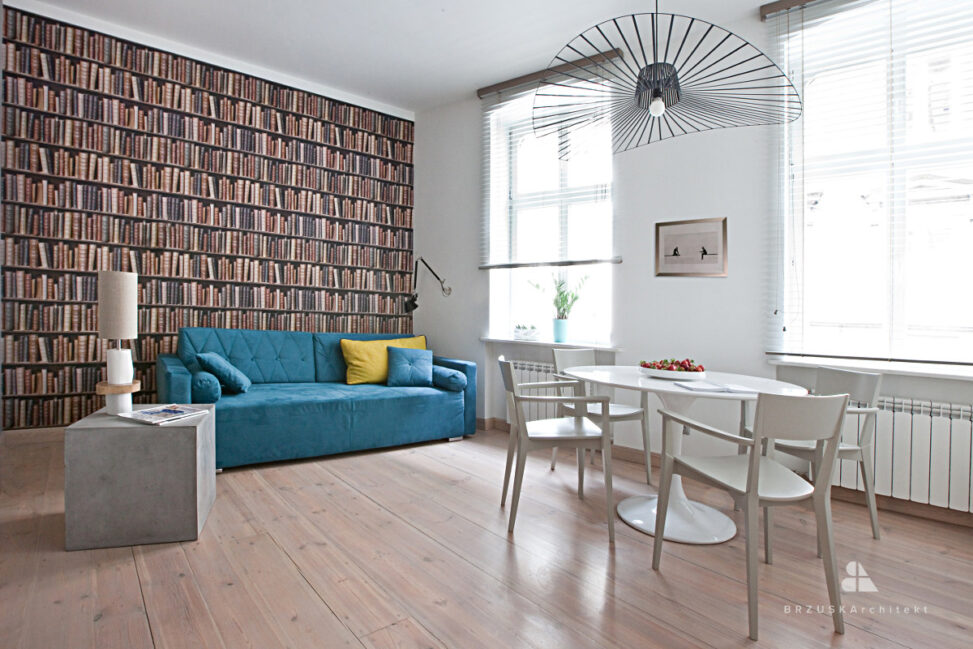 projekt aranżacji apartamentu w kamienicy zdjęcia